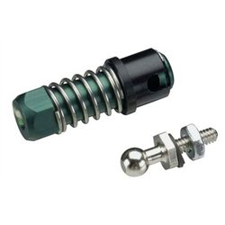 Aluminum Ball Connector 2mm with locking sleeve