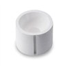 Rubber Adapter white medium Si