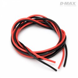 Wire Red & Black 18AWG D1.1/2.4mm x 1m