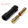 Connector XT150 6mm Black 1+1