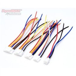 Balance Connector Set TP Female (pin) with wire 2-6S