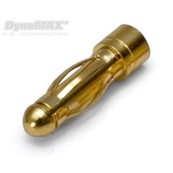 Connector Bullet Male 3mm 10pcs