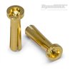 Connector Bullet 4mm Male Car 10pcs