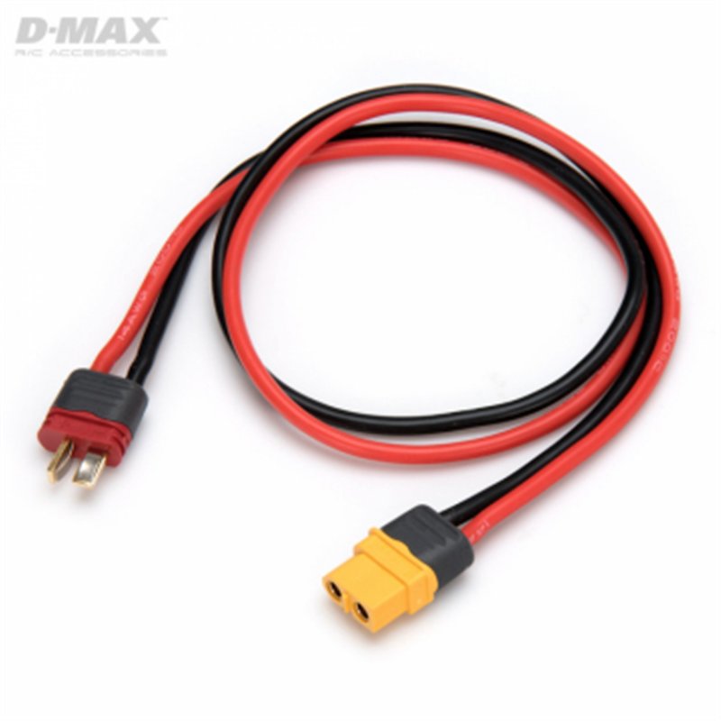 Charge Lead T-Plug Male to XT60 14AWG 500mm