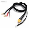 Charge Lead 4/5mm 2S CAR LiPo to XT60 12AWG 500mm