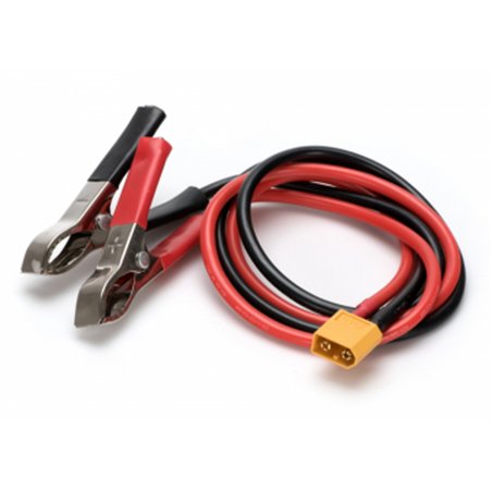 XT60 DC Input Leads with Lead-Battery Alligator Clips 610mm