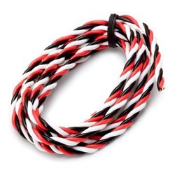 Servo Wire Twisted 22AWG 1m