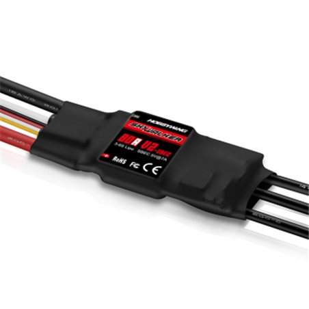 Skywalker 80A V2 UBEC Fartreglage Flygplan 3-6S