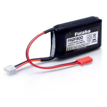 Mottagarbatteri Li-Fe 6,6V  800mAh*